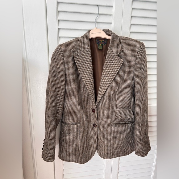 Charter Club 100% Wool Tweed Jacket - Picture 1 of 7